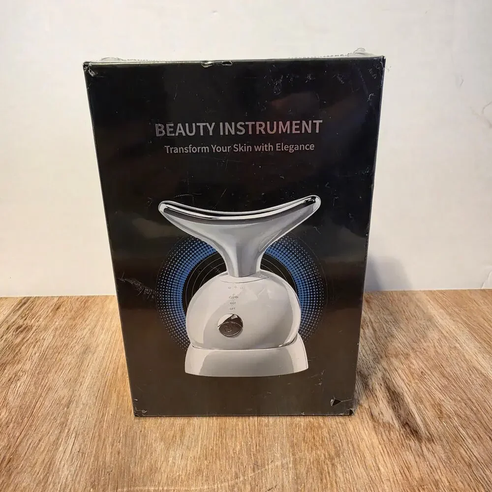 NEW Sealed 7-in-1 LED Light Therapy and EMS Electric neck and face massager